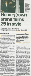 Home-grown Brand Turns 25 In Style