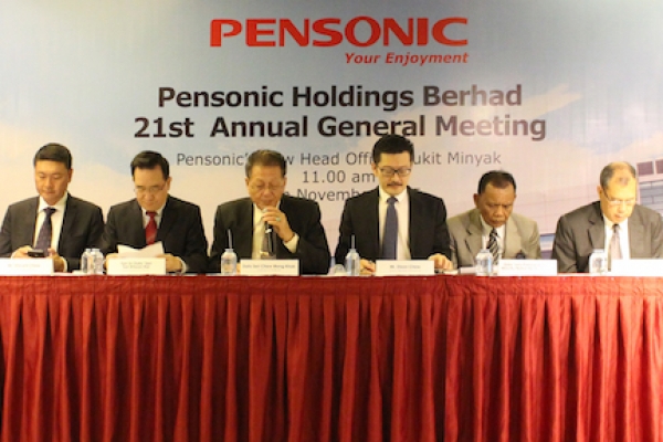 Pensonic Annual General Meeting 2015