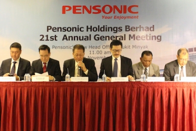 Pensonic Annual General Meeting 2015