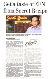 Get a taste of ZEN from Secret Recipe