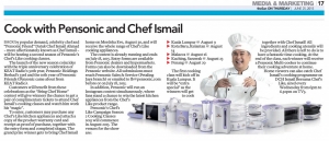 Cook with Pensonic and Chef Ismail