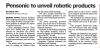 Pensonic to unveil robotic products