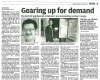 Gearing up for Demand