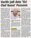 Harith jadi duta &#039;Siri Chef Room&#039; Pensonic