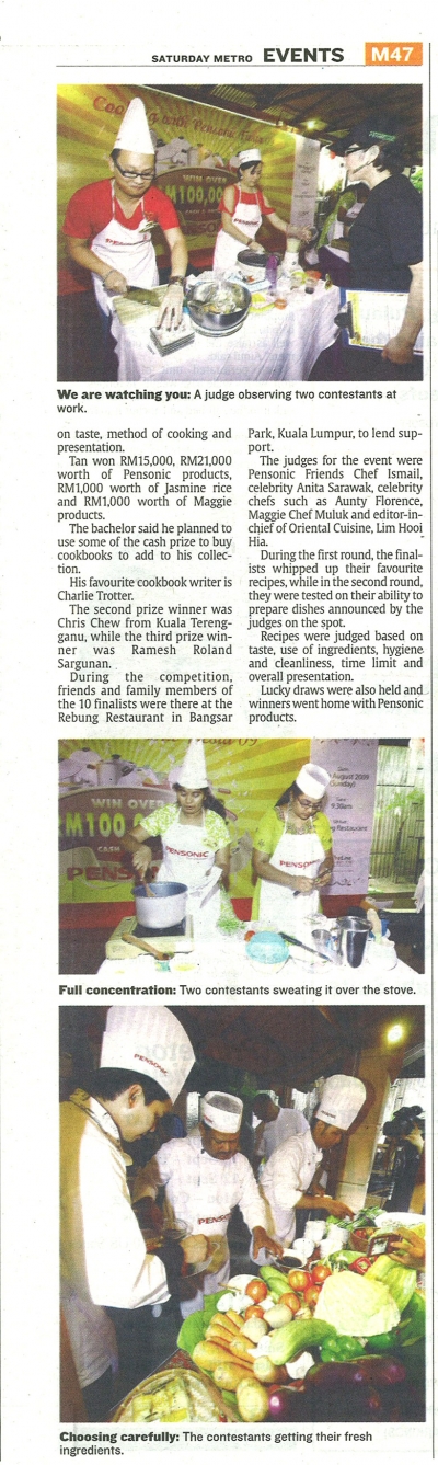 Simple Recipe Wins Price