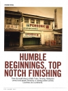 Humble Beginnings, Top Notch Finishing