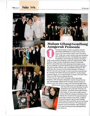 Malam Gilang Gemilang Anugerah Pensonic