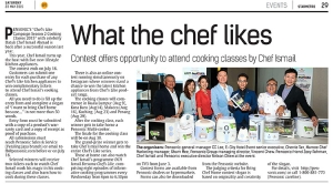 What the chef likes