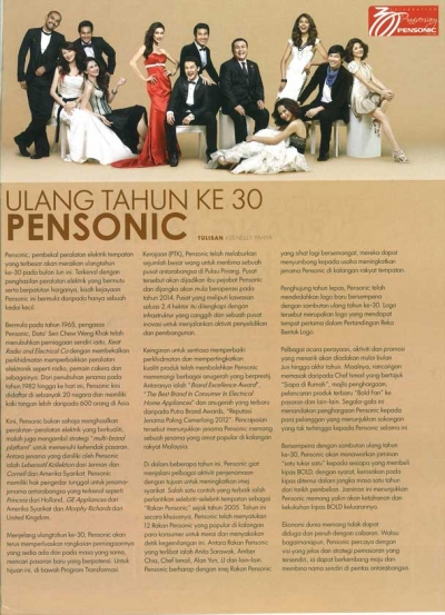 Ulang Tahun Ke-30 Pensonic