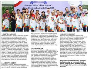 Pensonic Chef&#039;s Like Season 3 Raya Merdeka Cook with Chef 2016