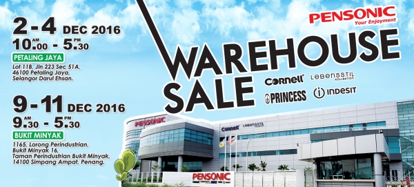 Warehouse Sale, Taman Perindustrian Bukit Minyak, Penang